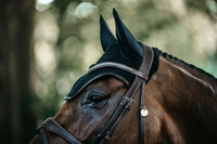 Nauszniki Kentucky Wellington Leather - czarne