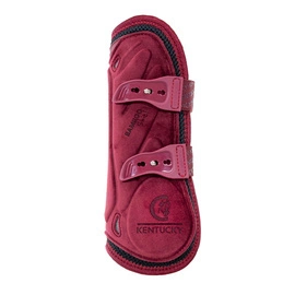 Kentucky Ochraniacze Bamboo Tendon Elastic Velvet na przednie nogi - bordo