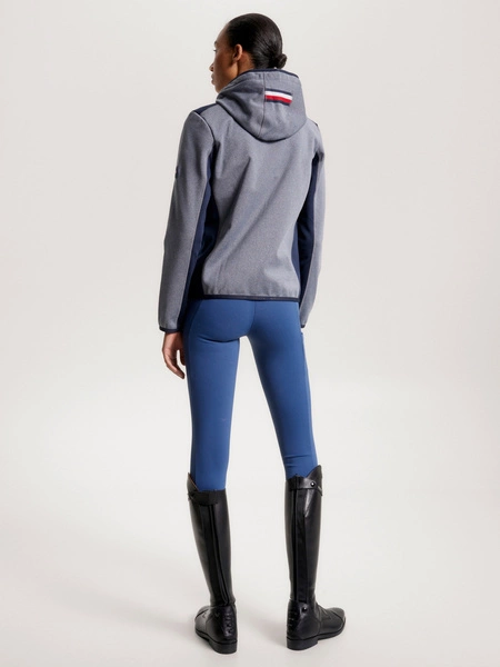 Softshell Tommy Hilfiger Equestrian London - szary melange