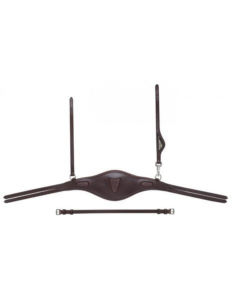 Szeroki nagłówek Equiline HP0411 - brązowy