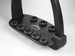 Strzemiona Veredus Vita Stirrup Steel1 Dark - czarne