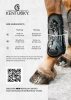 Kentucky Bamboo Tendon Boots Elastic na przednie nogi - różowe