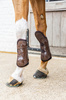 Kentucky Tendon Boots Elastic Knee Protection na przednie nogi - brązowe