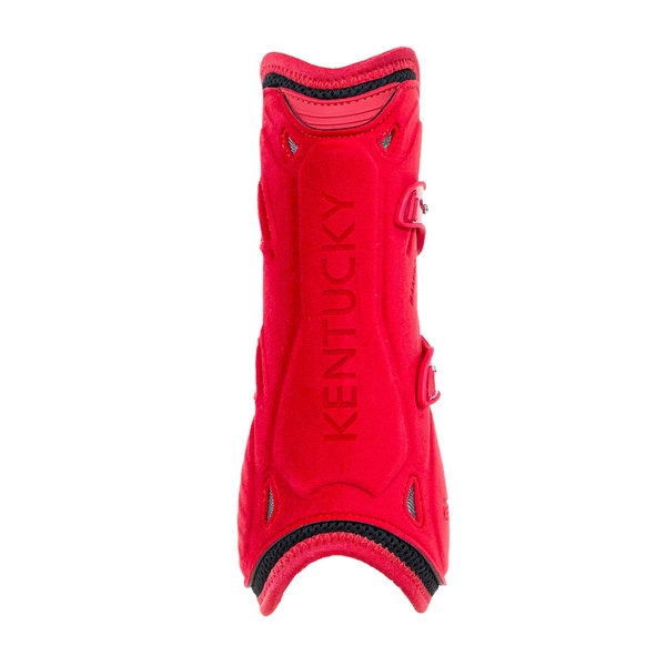 Kentucky Ochraniacze Bamboo Tendon Elastic Velvet na przednie nogi - czerwone