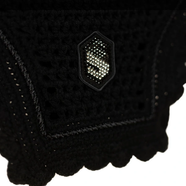 Nauszniki Samshield Flyshield Swarovski - czarne