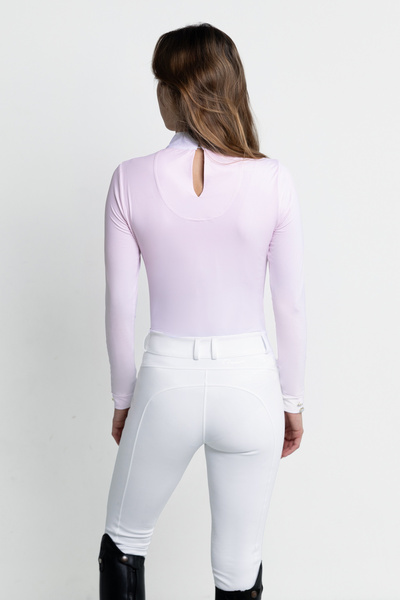 Koszula konkursowa Fleur de Lys Equestrian Holly - jasnoróżowa