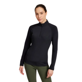 Techniczna koszulka treningowa Samshield Evy Winter - czarna