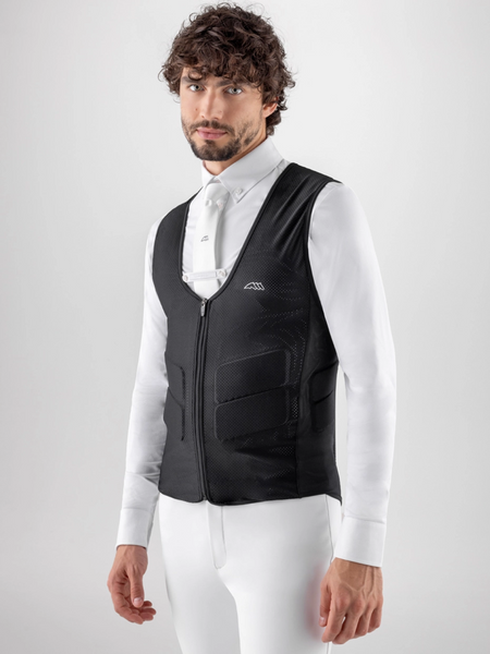 Kamizelka ochronna Equiline XCUDO unisex - czarna