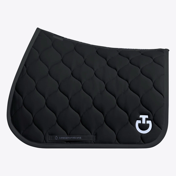 Czaprak New Circular Quilted Jersey - czarny