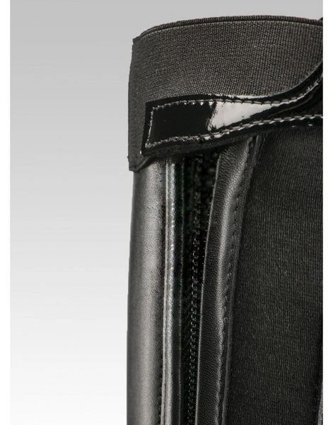 Oficerki Tucci MARYLIN z lakierowanymi dodatkami - brązowe