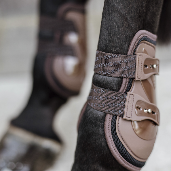 Kentucky ochraniacze Moonboots Air X na zadnie nogi - brązowe
