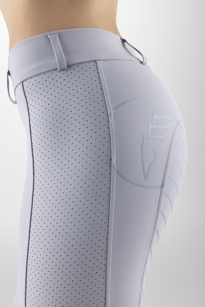 Legginsy z wysokim stanem z pełnym lejem Equiline Ceberfh - jasny fiolet