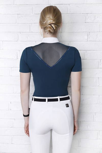 Koszula konkursowa Fleur de Lys Poppy Short - ciemna zieleń