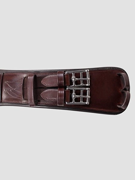 Anatomiczny popręg ujeżdżeniowy Equiline - brązowy