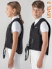 Dziecięca kamizelka ochronna wybuchowa Equiline Airbag BELKID L2 - czarna
