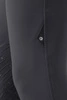 Męskie bryczesy Equiline Bartek z lejem kolanowym BX-TECH - szare