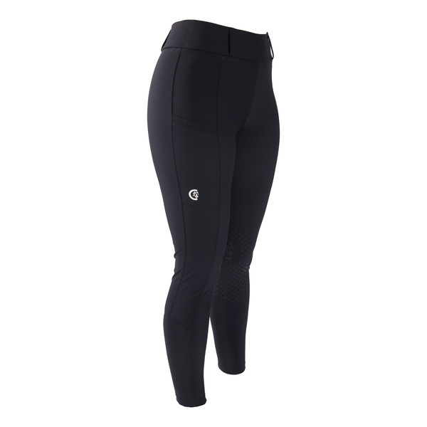 Damskie legginsy Kentucky Classic z pełnym lejem - granatowe