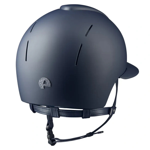Kask KEP Smart NOVA Textile Star Silver - granatowy z granatowymi paskami