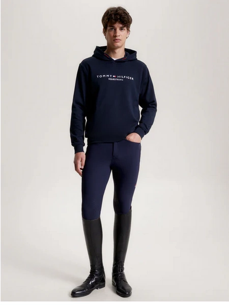 Męska bluza Tommy Hilfiger Williamsburg Graphic - granatowa