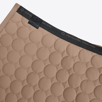 Czaprak Circle Quilted Jumping Saddle Pad - beżowy