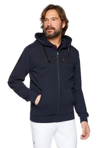 Męska bluza Zip Ego7 - granatowa