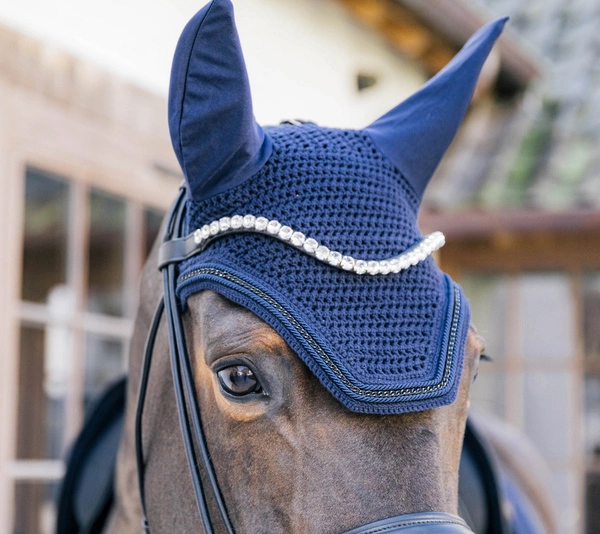 Kentucky nauszniki wyciszające Metal Chain - granatowe