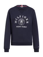 Bluza Tommy Hilfiger Evans Graphic - granatowa