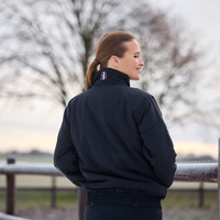 Kurtka Kingsland Classic Unisex Bomber Jacket - granatowa