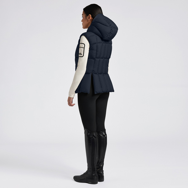 Kamizelka Cavalleria Toscana Down Padded Nylon Vest - granatowa