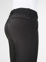  Bryczesy Equiline modelujące sylwetkę X-Shape z pełnym lejem X-Grip - czarne
