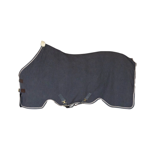 Derka wełniana Kentucky Fleece Rug Vegan Wool - szara