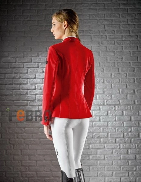 Damski frak Equiline Gait - czerwony (na zamówienie)