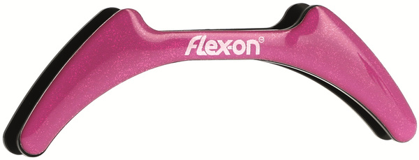 Wymienne wkładki magnetyczne do strzemion Flex-On Green Composite i Aluminium - Pink Silver
