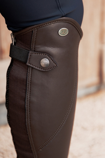 Czapsy Pro Half Chaps Standard Dy'on - brązowe