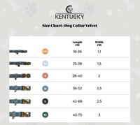 Obroża Kentucky Velvet - szmaragdowa