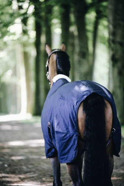 Kentucky derka bawełniana Cotton Sheet - granatowa