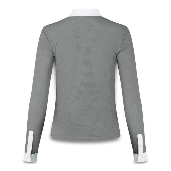 Damska koszula konkursowa z długim rękawem Kentucky Heritage Air - szara