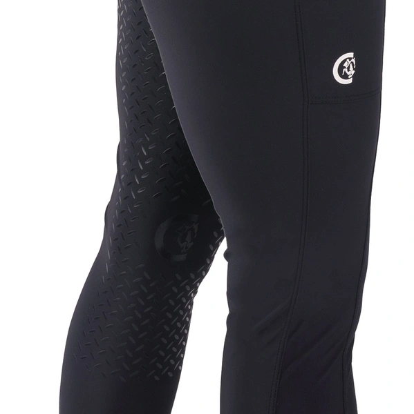 Damskie legginsy Kentucky Classic z pełnym lejem - granatowe
