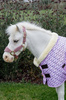 Kentucky derka stajenna Show Rug Sammy 160 g - różowa w koniki
