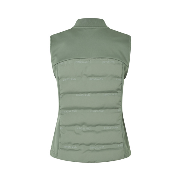 Kamizelka damska Kingsland KLLucy Ladies Hybrid Bodywarmer - oliwkowa