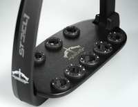 Strzemiona Veredus Vita Stirrup Steel1 Dark - czarne