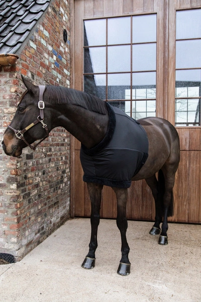 Elastyczny ochraniacz pod derkę Kentucky - czarny