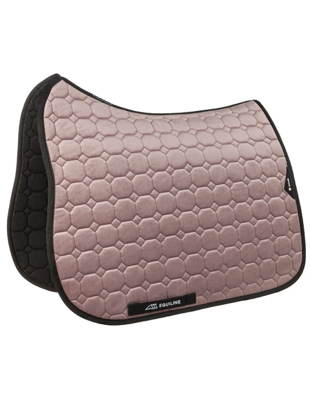 Czaprak Equiline Velvet Octagon Garog - pudroworóżowy