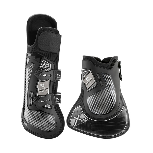 Veredus ochraniacze na przód Carbon Gel Absolute X Pro - czarne