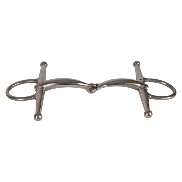 Velari wędzidło Full Cheek Bit Single Jointed Stainless Steel 14 mm