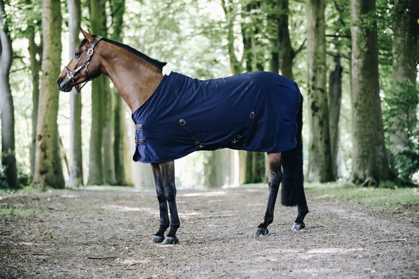 Kentucky derka bawełniana Cotton Sheet - granatowa