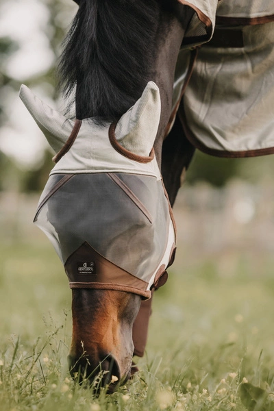 Kentucky maska na owady Classic - z uszami beżowa