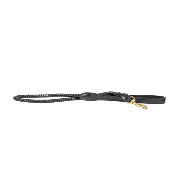 Dy'on smycz Braided Dog - czarna