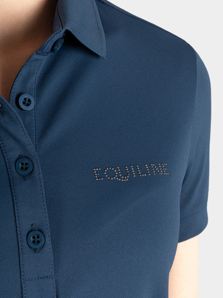 Koszulka polo Evae Equiline - jasny granat