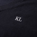 DamskI sweterek Kingsland Classic Knitted V-Neck - granatowy